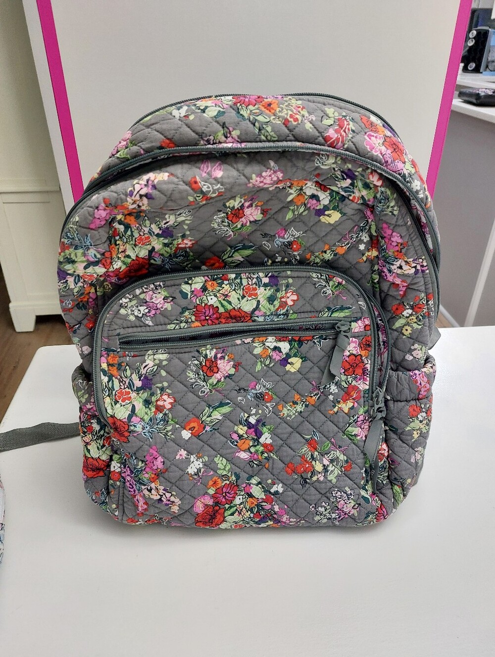 Vera Bradley Campus Backpack Hope Blooms